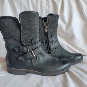 UGG simmens leather boots size 8 womens